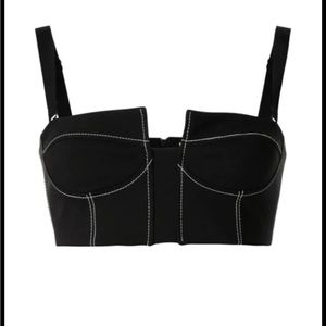 Dion Lee bustier crop top